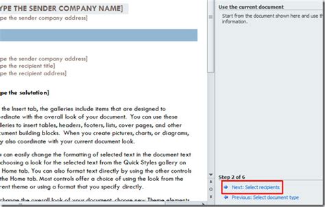 Dear sir or madam, to whom it may concern or dear sir. if the author does not know the gender of the recipient, it is possible to use the job title in a salutation. Word 2010 Mail Merge