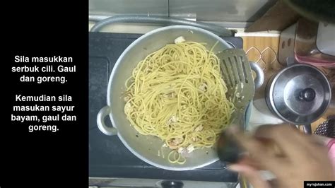 Cara Masak Spaghetti Goreng Simple Belajar Masak