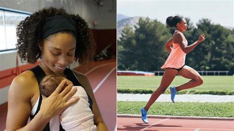 Allyson Felix Breaks Usain Bolts World Record 10 Months After Giving Birth
