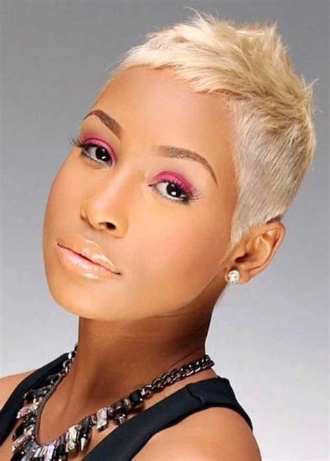 Image Result For Pixie Haircuts On Black Women Short Blonde Hair