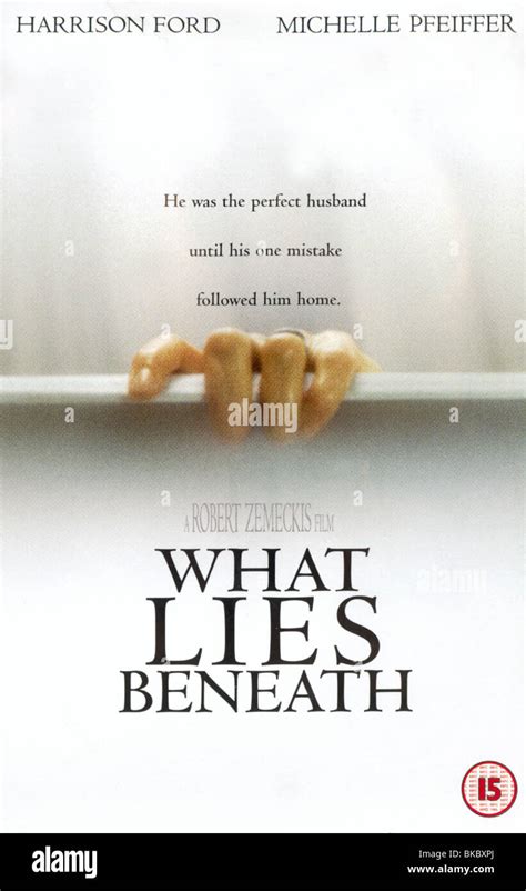 What Lies Beneath 2000 Poster Wlib 001vs Stock Photo Alamy