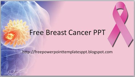 Free Breast Cancer Powerpoint Templates