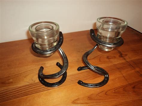 Twisted Horseshoeelectric Insulator Candle Holders 30 Each Photo