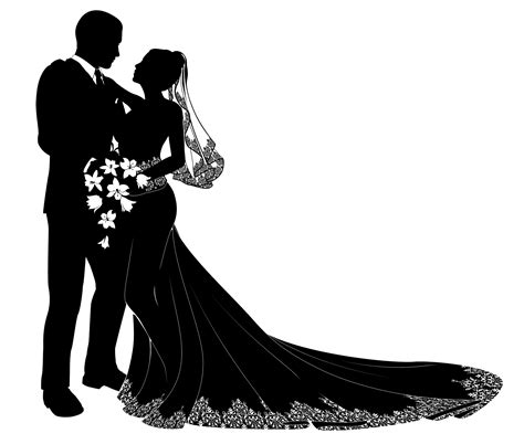 Wedding Couple Clipart Png Clipground