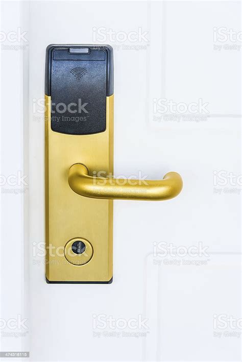 Electronic Door Lock Stock Photo Download Image Now Hotel Key