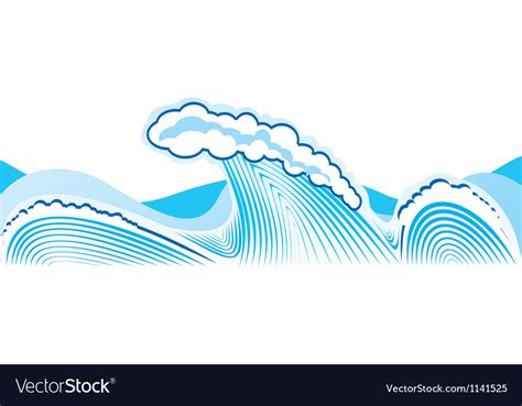 Sea Wave Vector Free