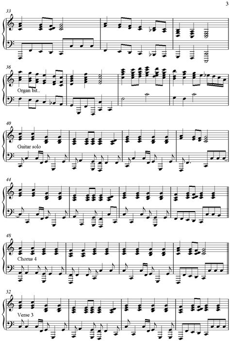 Partitura Para Piano De Let It Be The Beatles Partituras De Piano