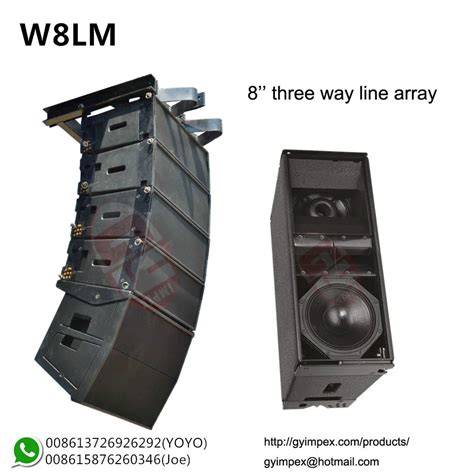 Single 8 Inch Three Way Line Array W8lm Buy Martin Audio W8lm8 Inch