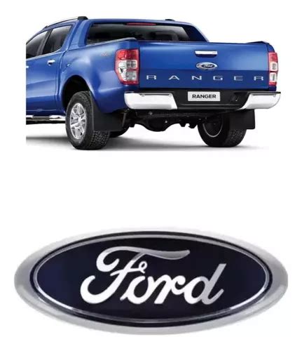 Emblema Tampa Traseira Ford Ranger 2013 2022 Parcelamento Sem Juros