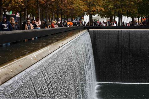 Man Jumps Into 911 Memorial Reflecting Pool