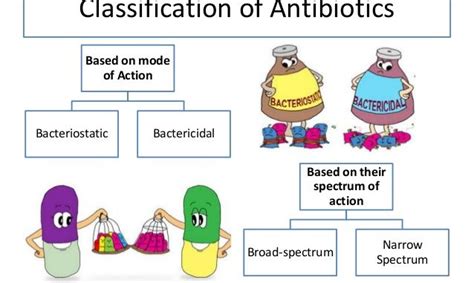 Classification Of Antibiotics Online Biology Notes