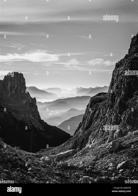 Explore Dolomites Black And White Stock Photos And Images Alamy