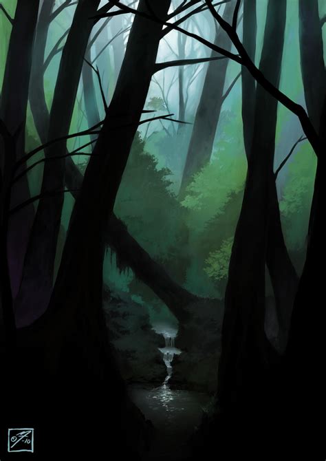 Dark Woods By Baproductions On Deviantart