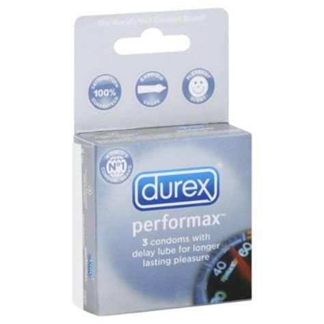 Durex Performax Condoms 3 Count Kroger