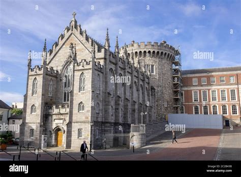 The Record Tower And The Chapel Royal At Dublin Castle Ireland The Only