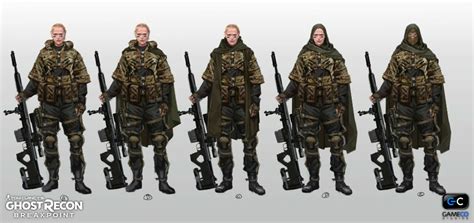 Artstation Ghost Recon Breakpoint Character Concept Art Lucille