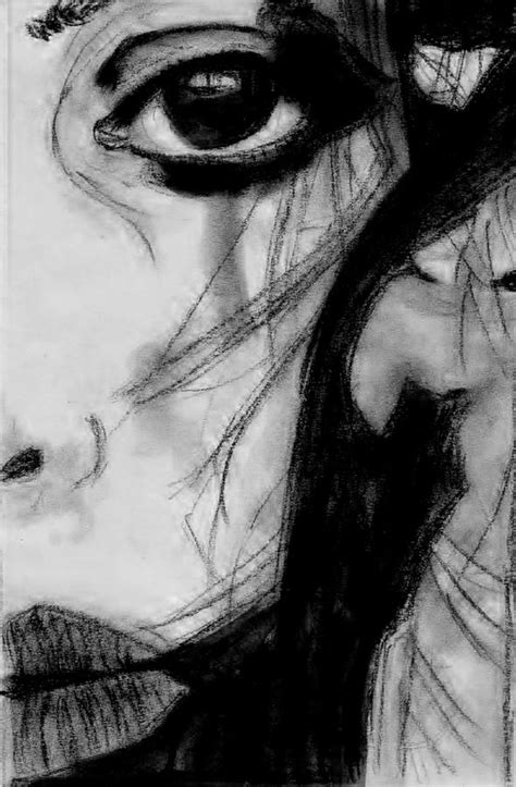 Sad Girl Drawing By Josefine Needham Fine Art America