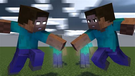 Minecraft Pictures Of Herobrine And Steve