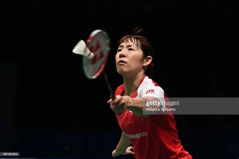 Sayaka Sato Of Japan Competes Against Sung Ji Hyun Of Korea During