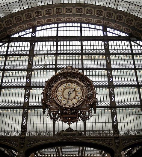 Paris Train Station Clock By Alanshanleyphotography Via Flickr Train