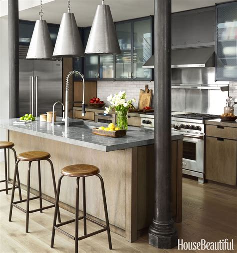 This Industrial-Style Kitchen Masters Mixed Materials | Industrial