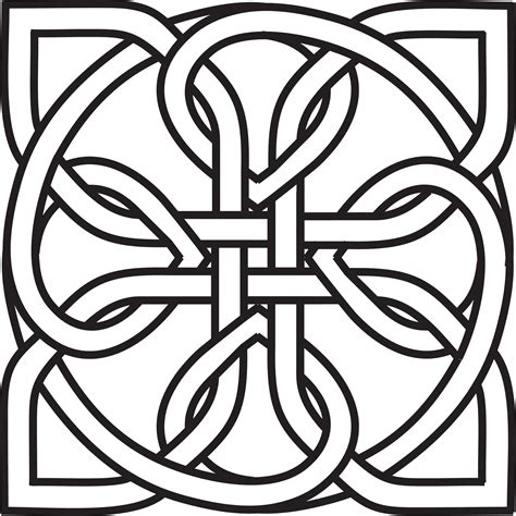 Medieval Celtic Knot Tattoo Celtic Irish Knots Ornament Celtic