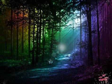 Magical Forest Scene By Darkangelxvegeta On Deviantart Magical