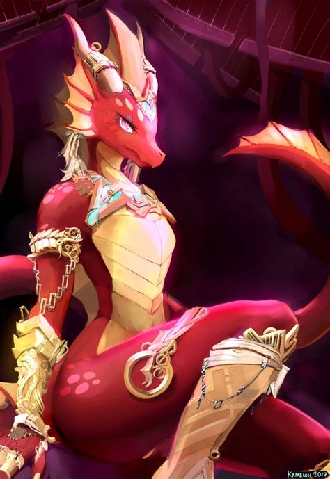 Anthro Furry Dragon Pyrexia Pixiv Arte De Dragón Arte De