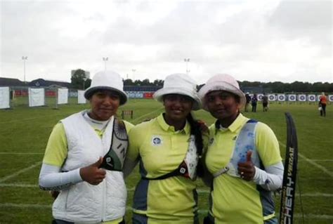 Archery World Cup Indian Womens Recurve Team Makes It To Finals In Paris
