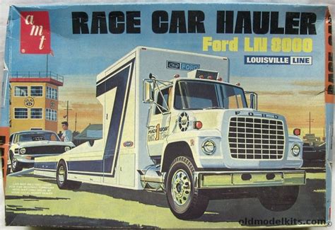 Amt 125 Race Car Hauler Ford Ln 8000 Louisville Line Transporter T505