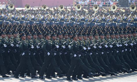 In Pictures China Celebrates 70th National Day With Military Jets And