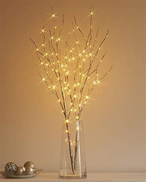 Other Outdoor Lighting Twig Branch Fairy Lights Warm Willow 20100led