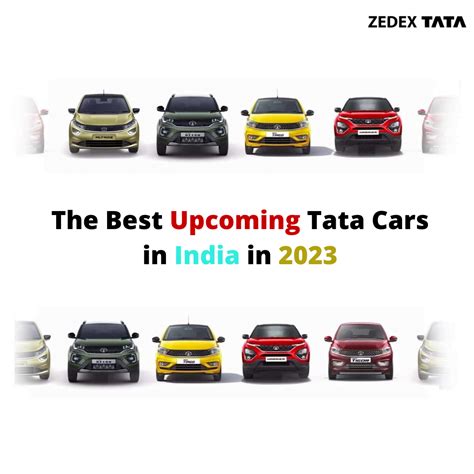 What Are The Best Upcoming Tata Cars In India 2023 Zedex Tata