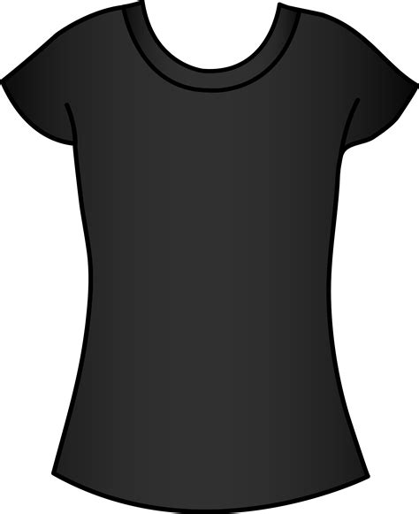 Outline Clipart T Shirt Outline T Shirt Transparent Free For Download