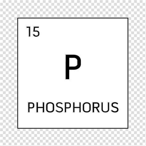 Periodic Table Phosphorus Chemical Element Group Symbol Symbol