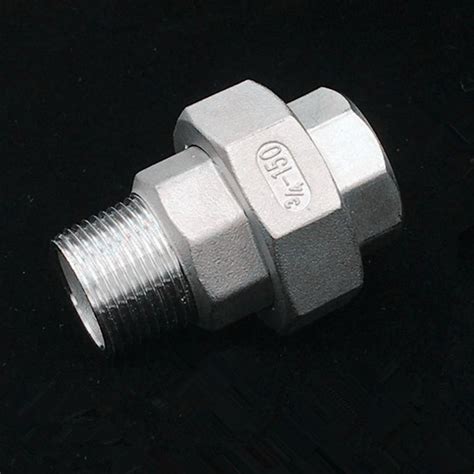 1 Male To Female Bsp Thread 304 Stainless Steel Live Joint Coupling