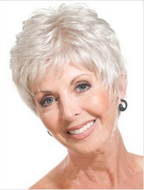 One of the easiest ways to do it is to choose a short haircut. Short haircuts for women over 50 with thick hair | Hair ...