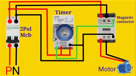 On Video Mechanical 24 Hour Timer Wiring Diagram Electrical And