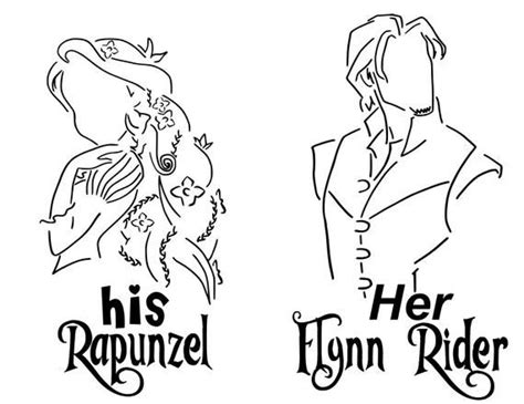 Rapunzel And Flynn Rider Tangled Disney Couples Svg Etsy Disney Tangled Disney Couples