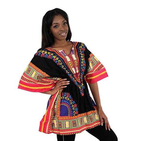 Blackfuchsia Elastic Dashiki In 2020 African Fashion Fashion African Women