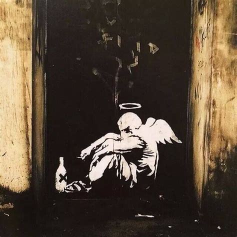 Fallen Angel Street Art Banksy Art Street Artists