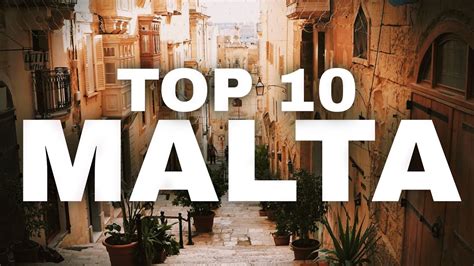 Top 10 Things To Do In Malta Travel Guide 2022 Youtube