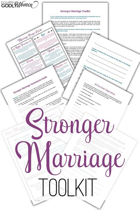 Save Your Marriage Worksheets