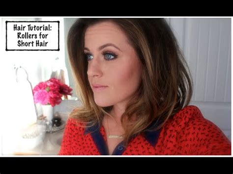No worries should her hair be naturally straight. Hair Tutorial: Hot Rollers for Short Hair - YouTube