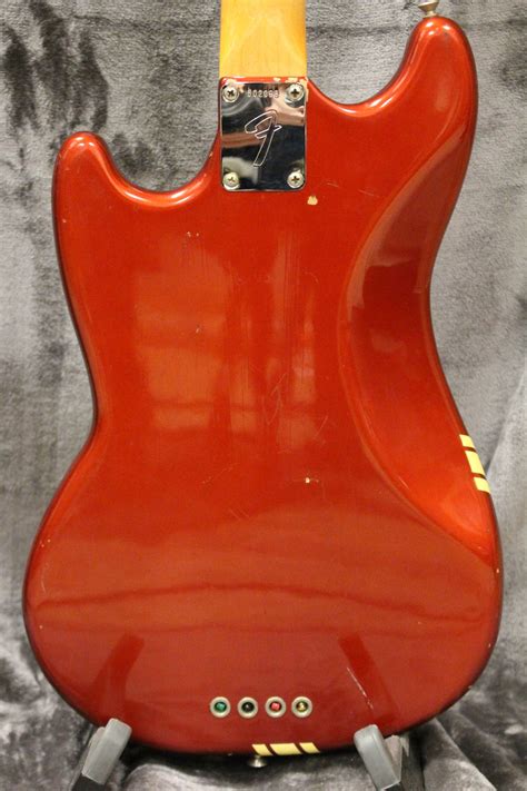 1973 Fender Mustang Bass Competition Red Guitars Bass Empire Guitars Ri