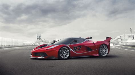 2015 Ferrari Fxx K Race Car Wallpaper 1920 X 1080 Red