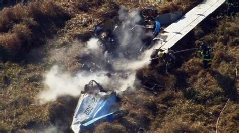 2 Dead After Plane Crashes Catches Fire In Field Near Snohomish