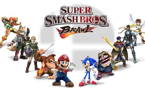Super Smash Bros Brawl Symbol Wallpaper