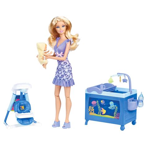 Barbie Toys I Can Be Baby Babysitter Doll Playset At Toystop