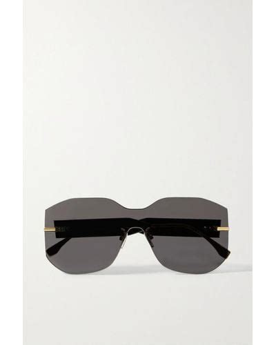 Black Oversized Aviators For Women Up To 79 Off Lyst